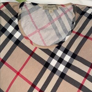 Burberry Brit S Nova check topSTRETCHY